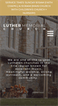 Mobile Screenshot of luthermemorialonline.org
